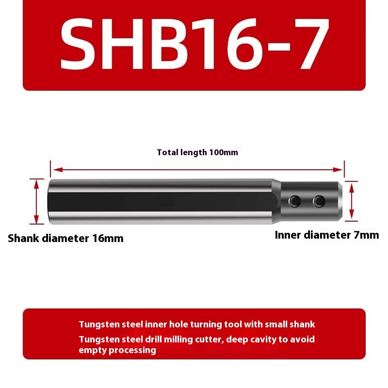 2089- CNC lathe small hole knife set SHB-25 small diameter tool holder inner hole jacket round handle CNC lathe D20 reducer sleeve Shandong Denso Pricision Tools Co.,Ltd.